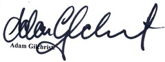 Gilchrist, Adam